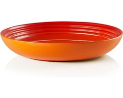 Le Creuset Diep Bord - Oranjerood - ø 22 cm
