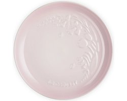 Le Creuset Dinerbord 22cm Jardin Collectie Shell Pink