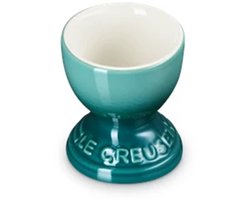 Le Creuset eierdop aardewerk bleu riviera
