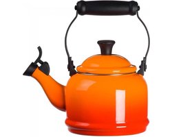Le Creuset Fluitketel Demi Oranje-Rood 1.1 Liter