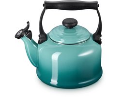 Le Creuset Fluitketel Tradition 2,1 Liter Blue Riviera