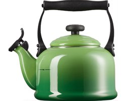 Le Creuset Fluitketel Tradition - Bamboo - 2.1 liter - inductie geschikt -