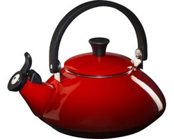 Le Creuset fluitketel Zen - kersenrood
