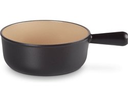 Le Creuset Fonduepan Tradition - Mat Zwart - ø 22 cm / 2.6 liter