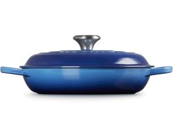 Le Creuset Gietijzeren Braadpan Campagnard Ø 26 cm Azure