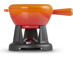 Le Creuset Gietijzeren fondueset Oranjerood 20cm 2l