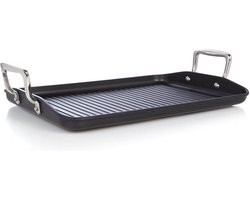 Le Creuset Grillplaat Les Forgées TNS - 35 x 25 cm - standaard anti-aanbaklaag