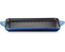 Le Creuset Grillplaat Tradition - Azure - 32 x 22cm