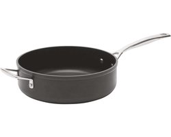 Le Creuset Hapjespan - Sauteuse - Les Forgées TNS - ø 28 cm / 5.4 liter - standaard anti-aanbaklaag