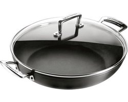Le Creuset Hapjespan - Sauteuse - met deksel - Les Forgées TN5 - ø 28 cm / 3.2 liter - standaard anti-aanbaklaag