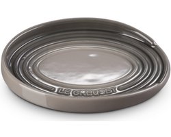 Le Creuset Lepelhouder Ovaal in Aardewerk Flint