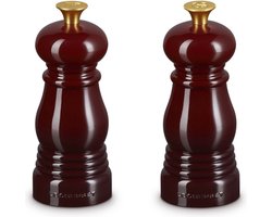 Le Creuset Mini Peper- en Zoutset - Garnet - 12 cm