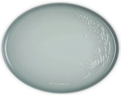 Le Creuset Ovale Serveerschaal 36cm Jardin Collectie Sea Salt