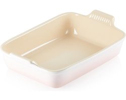 Le Creuset Ovenschaal 32 cm - 4,0 L - Aardewerk - Shell Pink - Rechthoek