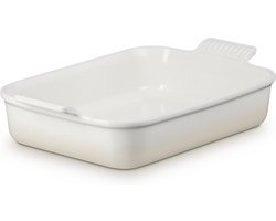Le Creuset Ovenschaal Heritage - Meringue -32 x 24 cm / 4 liter