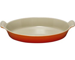 Le Creuset Ovenschaal - Ovaal - 28 cm / 1.6 liter - Oranjerood