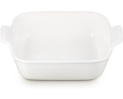 Le Creuset - Ovenschaal - Vierkant - 23x23 Cm / 2,8 Liter - Meringue