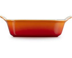 Le Creuset - Ovenschaal - Vierkant - 23x23 Cm / 2,8 Liter - Oranjerood