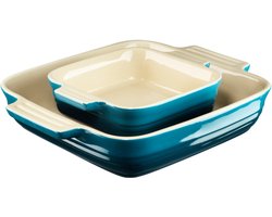Le Creuset - Ovenschalen - Classic - Deep Teal - 2 Stuks