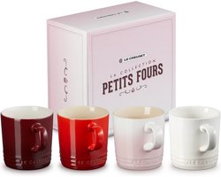 Le Creuset - Petits Fours - Mokken 350 ML - Set Van 4 Stuks