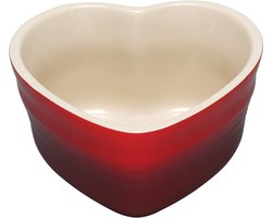 Le Creuset Ramekin - Hart - 10 cm - Rood