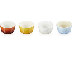 Le Creuset Ramekins Elements - ø 8 cm / 100 ml - 4 Stuks