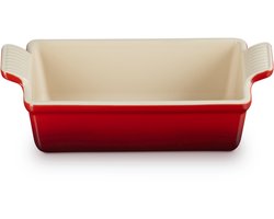 Le Creuset Rechthoekige Bakvorm 23cm/1,4 Liter In Aardewerk Kersenrood