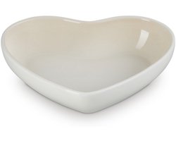 Le Creuset - Schaal - Hart - Meringue - 20cm