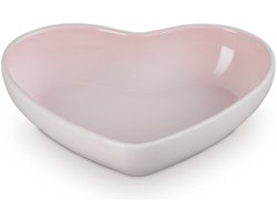 Le Creuset - Schaal - Hart - Shell Pink - 20cm