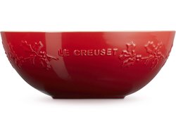 Le Creuset Serveerschaal Holly 25cm Kersenrood