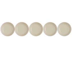 Le Creuset Set van 5 diepe borden in aardewerk - 20cm