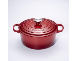 Le Creuset Signature Braadpan - 4,2 liter - 24 cm - Burgundy