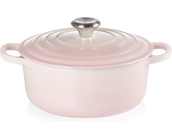 Le Creuset Signature Braadpan Shell Pink 24cm