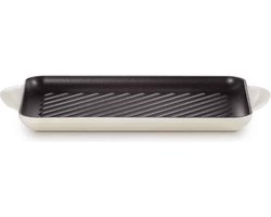 Le Creuset Signature Grillplaat, 32x22cm Meringue
