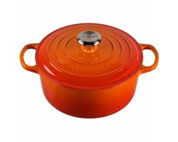Le Creuset Signature Ronde Braadpan 24 cm Oranje