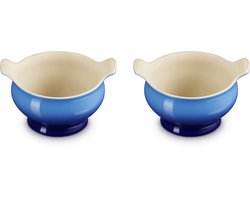 Le Creuset Soepkommen Set van 2 in Aardewerk 0,60 Liter Azure