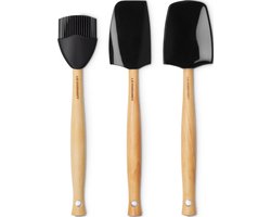 Le Creuset Spatelset - 3 stuks - Premium - Zwart
