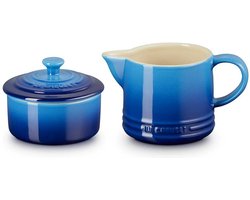 Le Creuset Suiker- en melkset - Azure