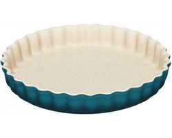 Le Creuset Taartvorm Heritage - Deap Teal - ø 28 cm