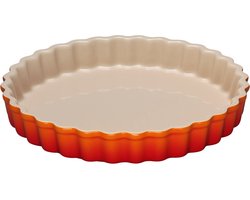 Le Creuset Taartvorm Heritage - Oranjerood - ø 24 cm