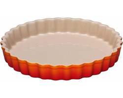 Le Creuset Taartvorm Heritage - Oranjerood - ø 28 cm