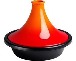 Le Creuset Tajine, 35cm oranje-rood