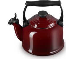 Le Creuset Tradition Fluitketel - 2.1 l - Garnet