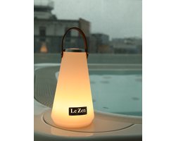 Le Zen - Lux sfeer buitenlamp - Led lamp - 4 Standen - Oplaadbaar - Warm wit - Recyceld Materiaal -