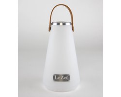 Le Zen Lux sound - Led tafellamp voor buiten - Met Bluetooth luidspreker En 8 Instelbare Led Kleuren - Oplaadbaar - Led Sfeer verlichting