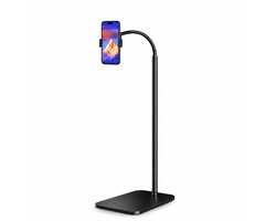 Leafu Telefoon Standaard Statief – Verstelbare Telefoonhouder voor Smartphone en E-reader – Flexibele Arm, 360° Draaibaar
