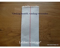 Lebber vintage® 100 cm Vlakpit - Stelpit - Lont voor petroleumstel 68 mm breed.