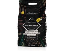 LECHUZA BLACKSTONEPON 12 liter - Mineraal plantensubstraat - Geschikt voor alle kamerplanten - Voorbemest voor 6 tot 8 maanden - ALTIJD BETER DAN AARDE!