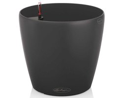 LECHUZA CLASSICO Color 35 - Plantenbak - met bewateringssysteem - ALL-IN-ONE set met LECHUZA-PON - leisteengrijs