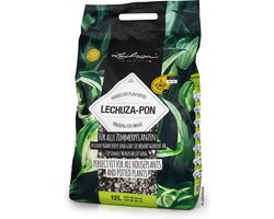 LECHUZA-PON 12 liter - Hoogwaardig, mineraal plantensubstraat - Voorbemest voor 6 tot 8 maanden - ALTIJD BETER DAN AARDE!